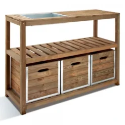 Luxe Oppottafel - 129 × 45 × 90 Cm