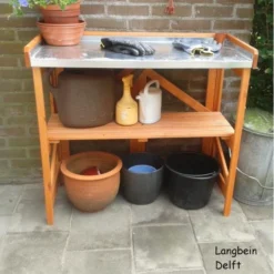 Opklapbare Houten Oppottafel