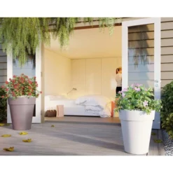 Exporteren Verborgen Tuin Winkel -Exporteren Verborgen Tuin Winkel pot capri hoog 56cm taupe 1610718959 1 600